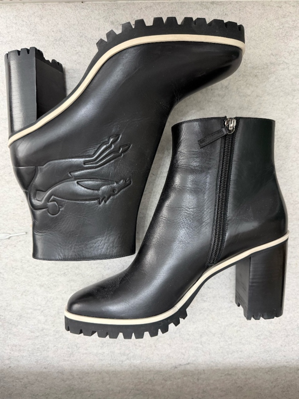 Longchamp Leather Boots